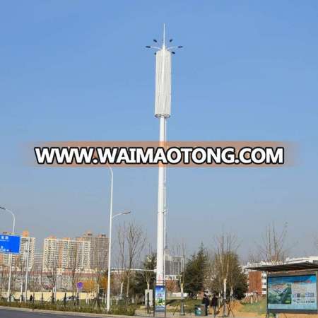 Hot sale steel round high mast/pole light for outdoor lighting, yard lighting