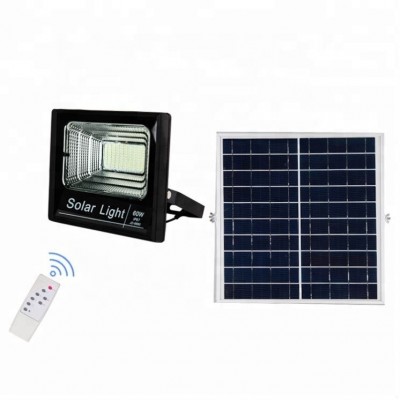 HIGH QUALITY smart waterproof 25w with remote control led solar powered flood light