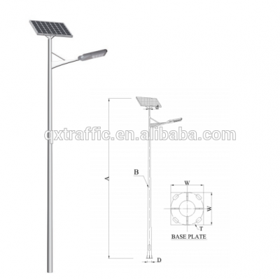 60w solar led street light price by Tianxiang Lighting Group